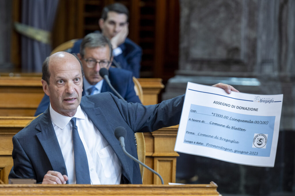 © KEYSTONE / PETER SCHNEIDER