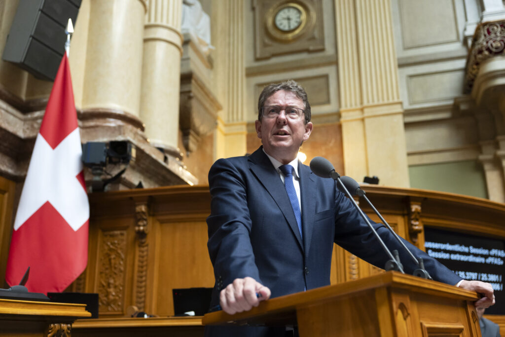 © KEYSTONE / PETER KLAUNZER