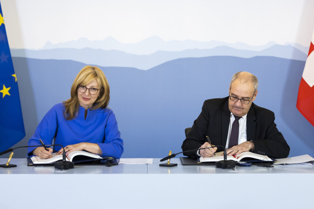 © KEYSTONE / PETER KLAUNZER