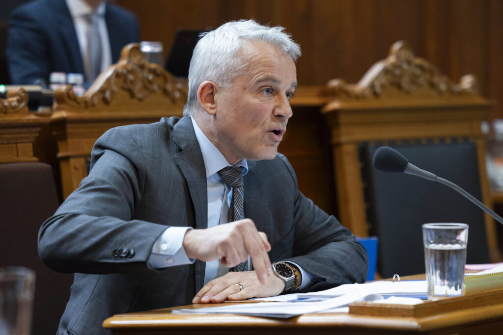 © KEYSTONE / PETER KLAUNZER