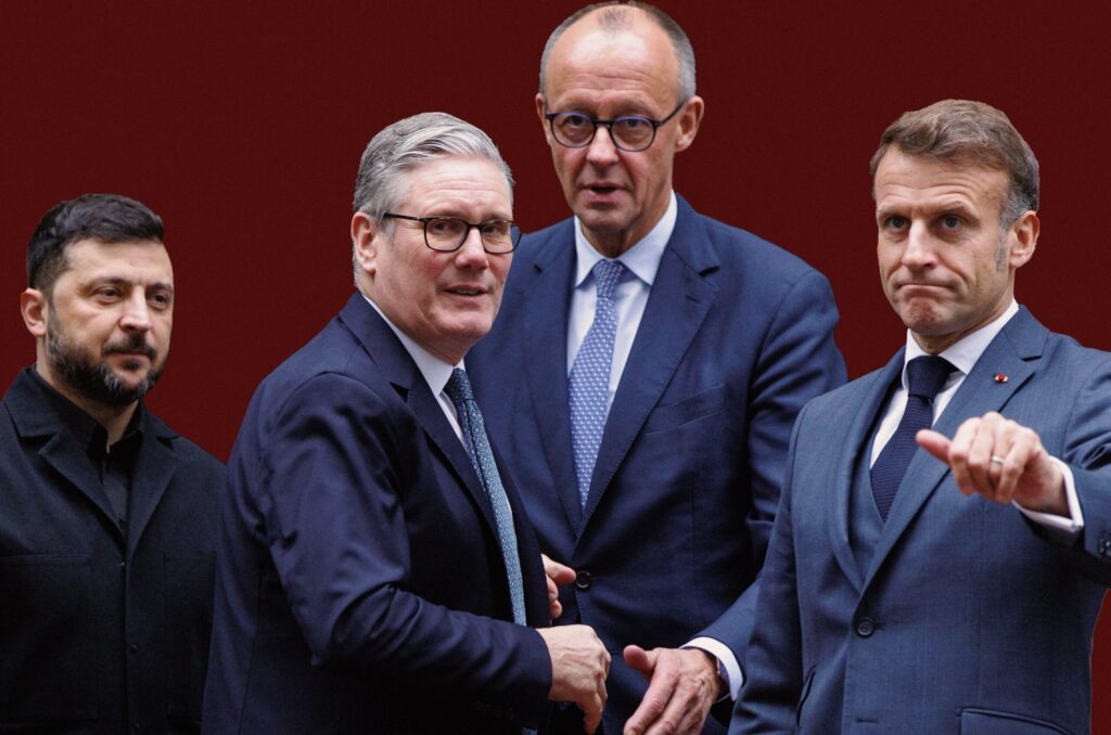 Montage der Weltwoche (Vorlage: Tolga Akmen/EPA/Keystone)