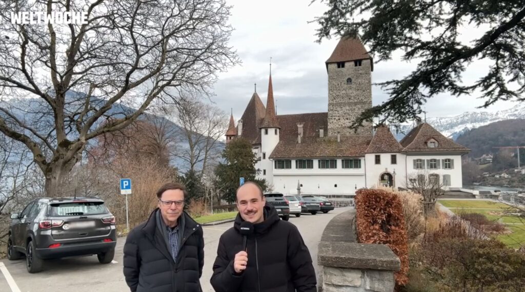 Meilensteine der Schweizer Geschichte: Prof. Christoph Mörgeli über das Schloss Spiez am Thunersee und die Herrscher-Familien im alten Bern