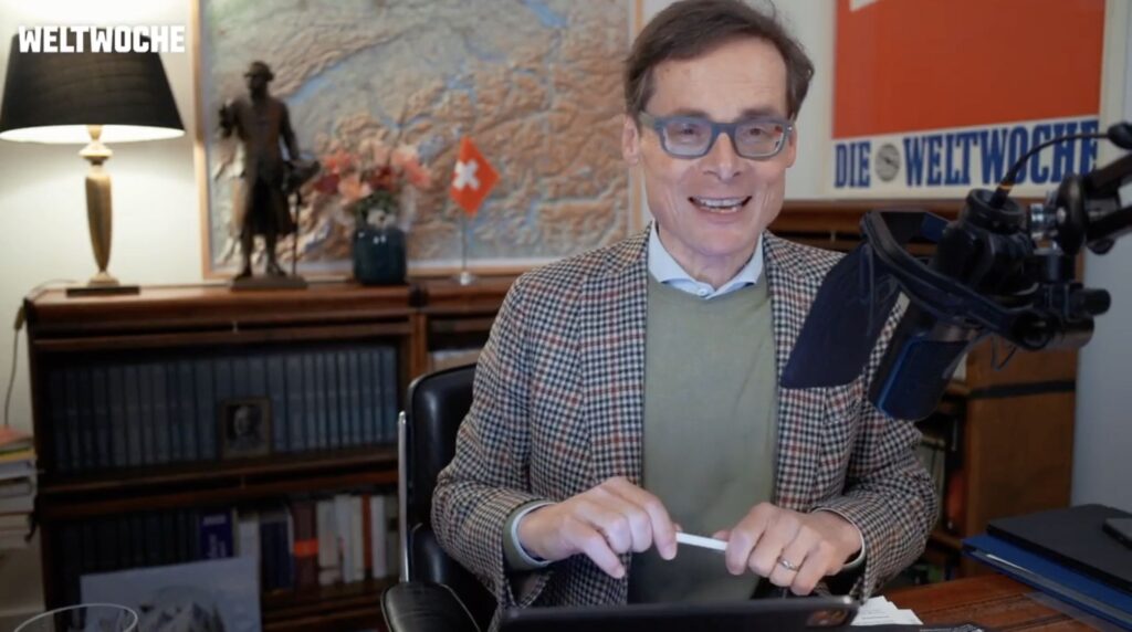Nato-Professor Cottier: Schweizer Neutralität muss weg. EU-Unterwerfung: Wie viel Kantönligeist steckt noch in der Schweiz? Überempfindlich: Keller-Sutter klagt gegen Elon Musk. Bundesrat gegen Atomverbots-Initiative. Frohe Ostern mit der neuen Weltwoche!